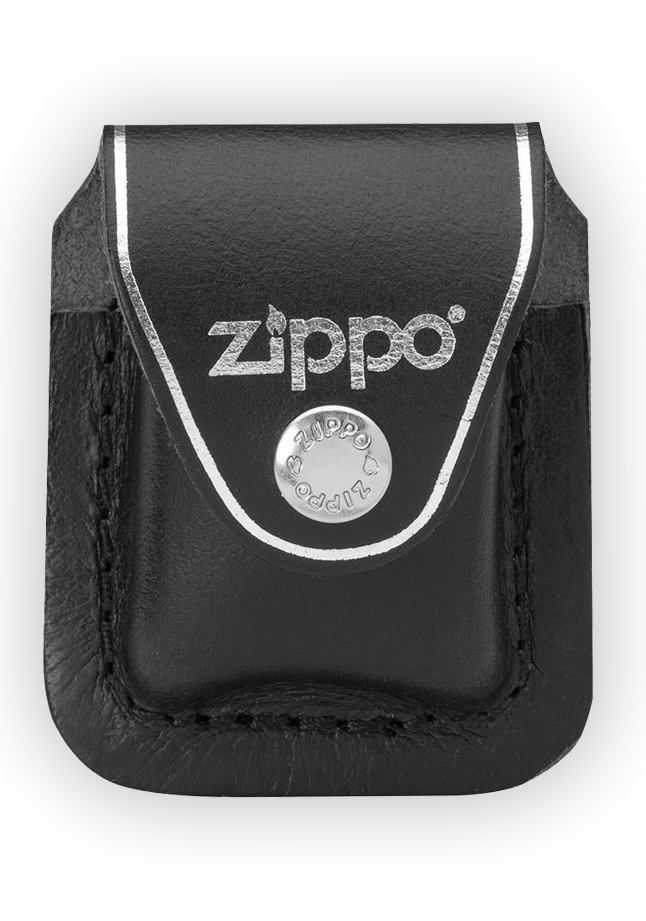 Bao Da Zippo Đen Chính Hãng